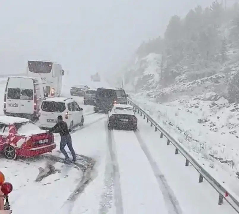 Alacabel'de Kar Kalınlığı 25 Santimetre 8